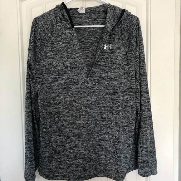 Under Armour Tops - Under Armour Hooded Split Neck